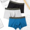 2 chiếc/lô quần lót nam Modal Boxer Briefs quần lót Bullet tách rời thoải mái thoáng khí gợi cảm quần lót voi 1