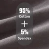 5 Cái/lốc Quần Lót Nam Quần Boxer Cotton Nguyên Chất Quần Lót Nam Quần Lót Thoáng Khí Quần Lót Thể Thao Thoải Mái Gợi Cảm Quần Boxer Nam L-4XL - Image 5