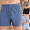 Quần lót nam thương hiệu mới Quần đùi cotton Quần lót mềm Quần lót thoáng khí Rộng rãi cho nam Tăng trưởng Thắt chặt Trì hoãn - Image 2