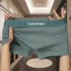 4 chiếc quần lót nam Boxer Shorts Quần lót nam thời trang , trơn , mềm và  ngắn - Size XXL từ 60 -70kg - Image 3